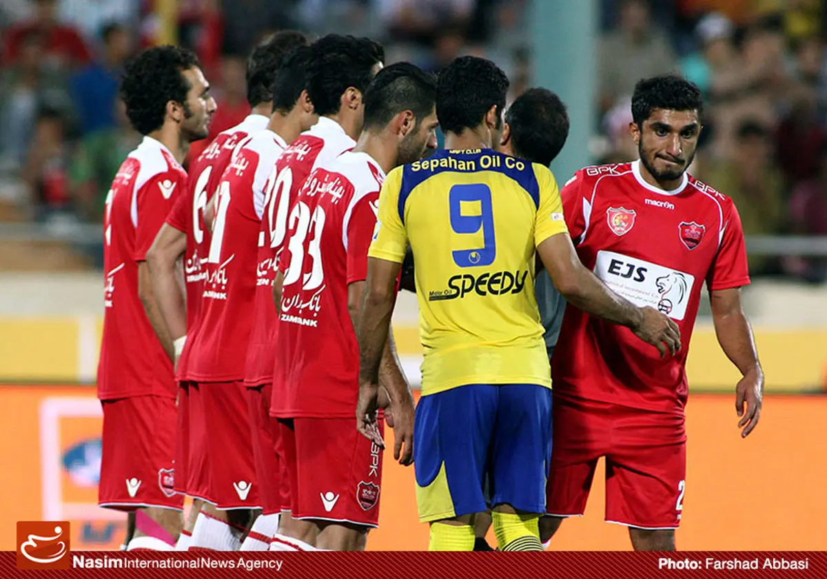 پرسپولیس در نیمه اول مغلوب نفت تهران شد