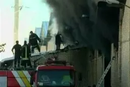 آتش‌سوزی جزئی در خیابان جمهوری اسلامی مهار شد