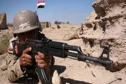 ۲۰ تروریست داعش در درگیری با ارتش عراق در غرب الرمادی کشته شدند