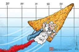 کارتون:: شیب قیمت با شعار کیفیت