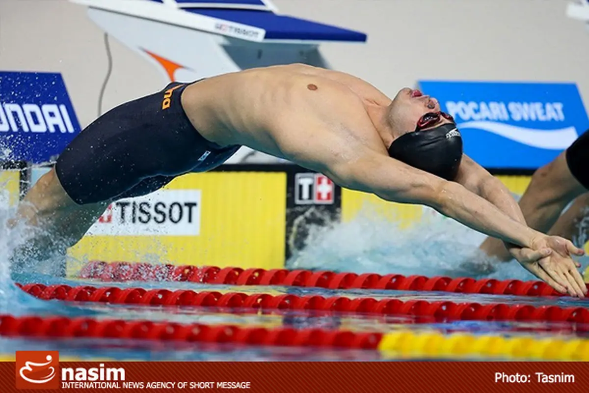 چاوشی‌فر و قندچی رکورد ملی ۲۰۰ متر کرال پشت را شکستند