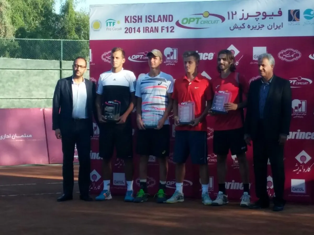 تیم دونفره اسپانیا قهرمان هفته دوازدهم رقابت‌های تنیس فیوچرز کیش شد