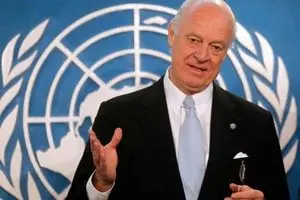 نماینده ویژه سازمان ملل در سوریه با مخالفان سوری در ترکیه دیدار کرد