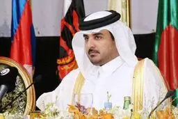 امیر قطر: خواستار حل سیاسی بحران سوریه برای توقف خونریزی در این کشور هستیم