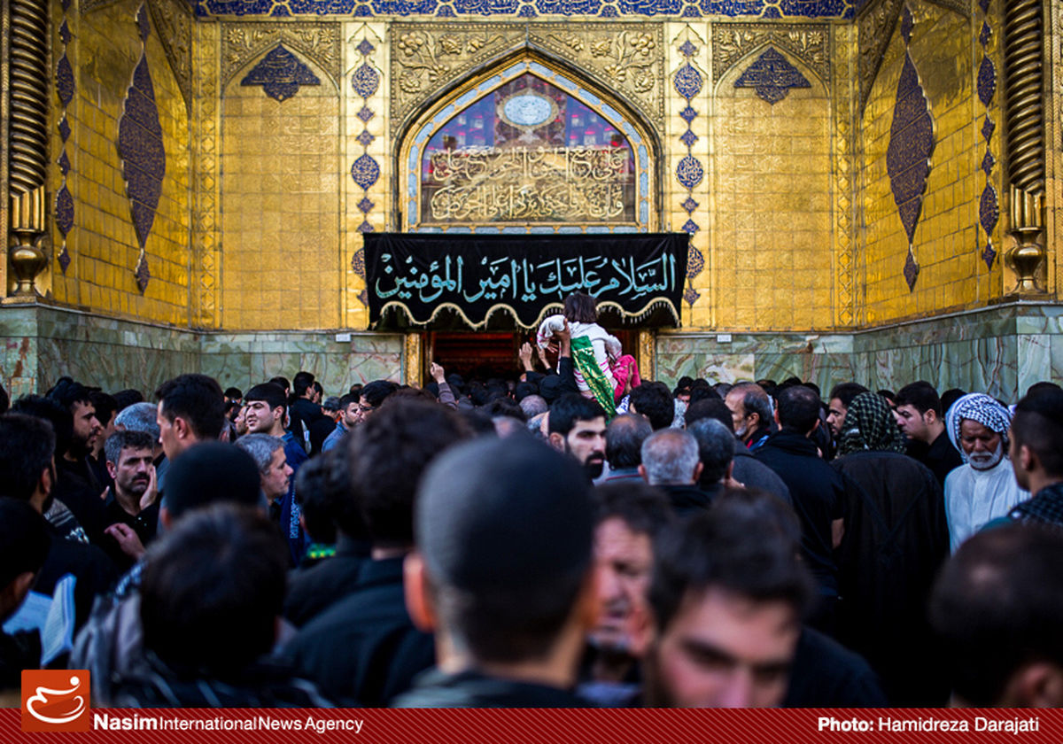 گزارش تصویری:: حرم مطهر امیرالمؤمنین(ع) در آستانه اربعین حسینی