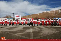 رزمایش زمستانی انتظامی و امدادی استان قم برگزار شد
