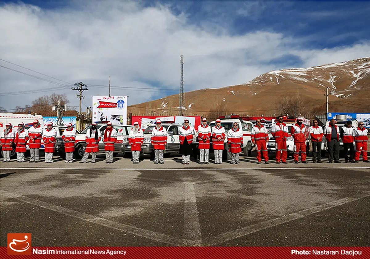 رزمایش زمستانی انتظامی و امدادی استان قم برگزار شد