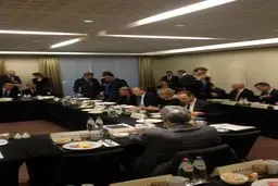 وزرای خارجه اتحادیه اروپا، در صبحانه کاری با موضوع اوکراین شرکت کردند