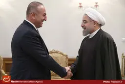 عکس خبری:: دیدار وزیر خارجه ترکیه با رئیس‌جمهور