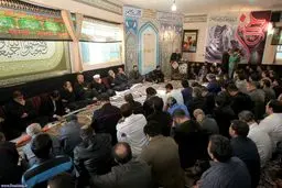 رئیس‌جمهور در مراسم عزاداری اربعین کارکنان صنایع شیر ایران شرکت کرد