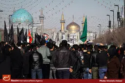 گزارش تصویری:: عزاداری اربعین حسینی در مشهد مقدس