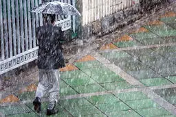 سامانه بارشی جدید یکشنبه وارد کشور می‌شود