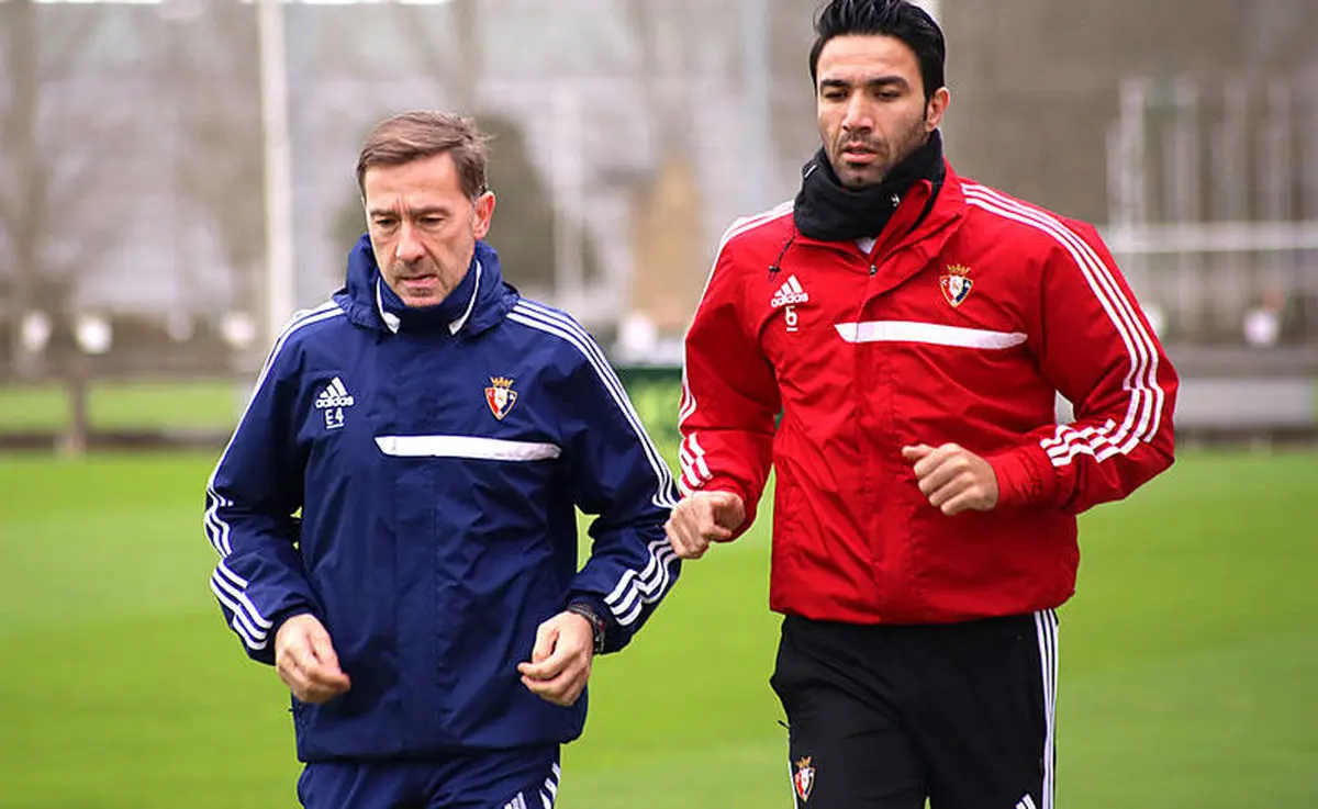 عکس خبری:: کاپیتان تیم ملی فوتبال ایران به تمرینات اوساسونا بازگشت