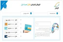 اپراتور اول کشور شارژهای ۵۰ و ۱۰۰ هزار تومانی ارائه می‌کند
