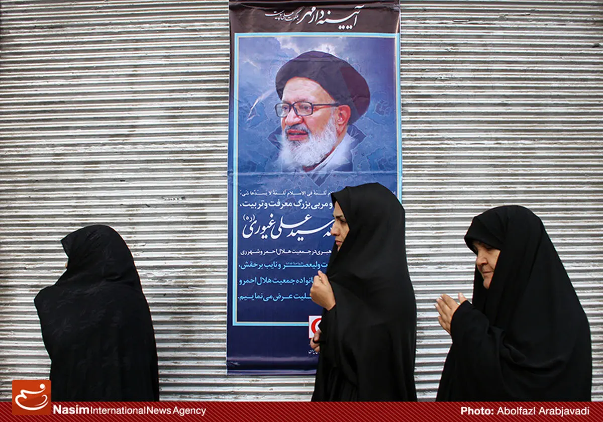 گزارش تصویری:: تشییع پیکر مرحوم حجت‌الاسلام غیوری