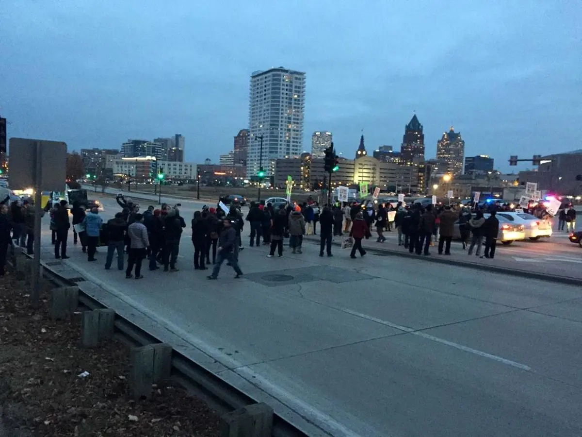 پلیس آمریکا، ۷۴ نفر از جمله یک کودک را در اعتراضات ضد تبعیض نژادی بازداشت کرد