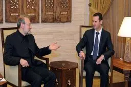 علی لاریجانی برای دیدار با بشار اسد وارد دمشق شد