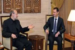 علی لاریجانی برای دیدار با بشار اسد وارد دمشق شد
