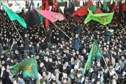 مراسم عزاداری نیروهای مسلح در مصلی امام خمینی(ره) برگزار شد