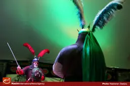 گزارش تصویری:: تعزیه‌خوانی شهادت امام حسن مجتبی(ع)