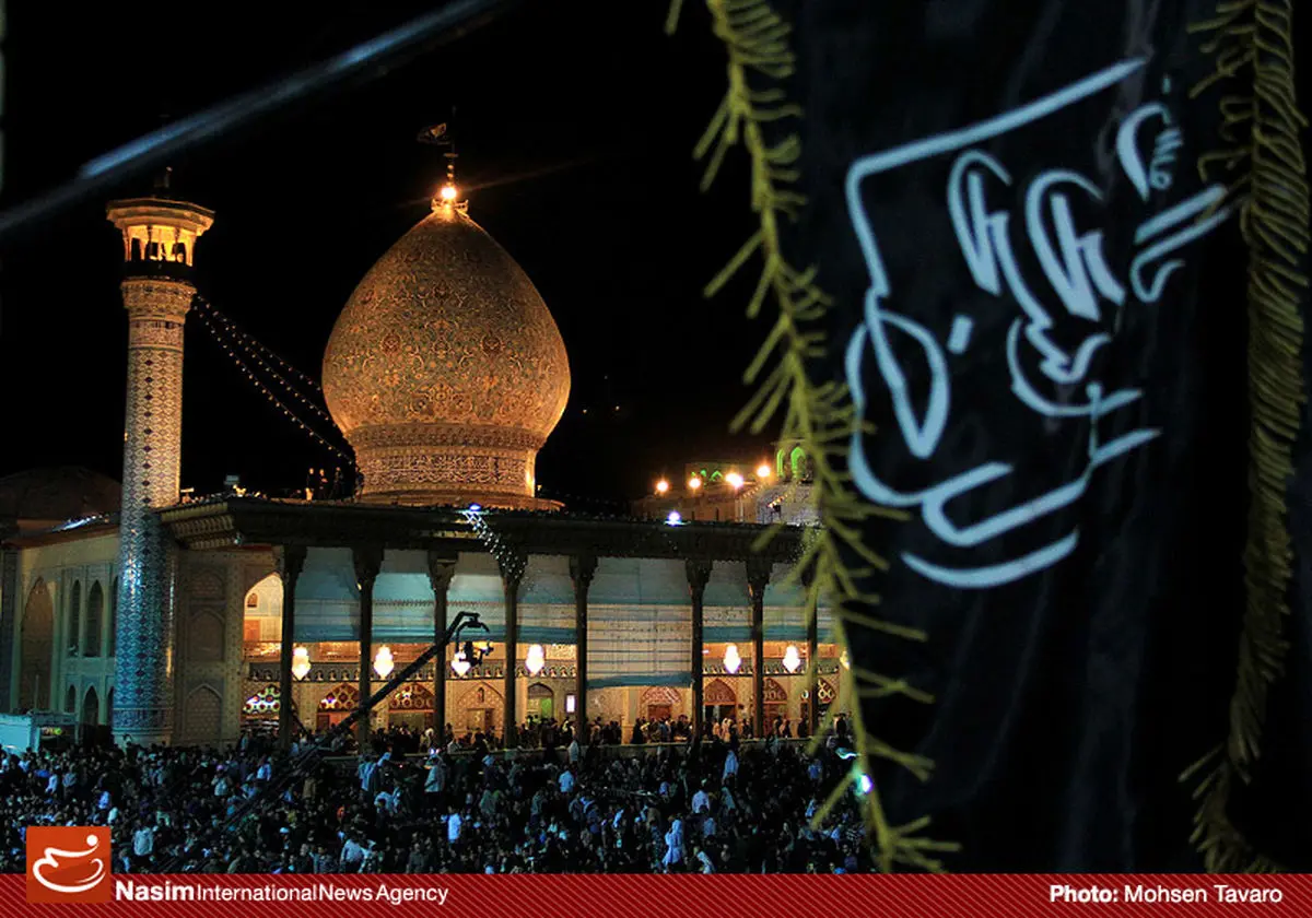 مراسم شهادت امام رضا(ع) امشب در حرم شاهچراغ برگزار می‌شود