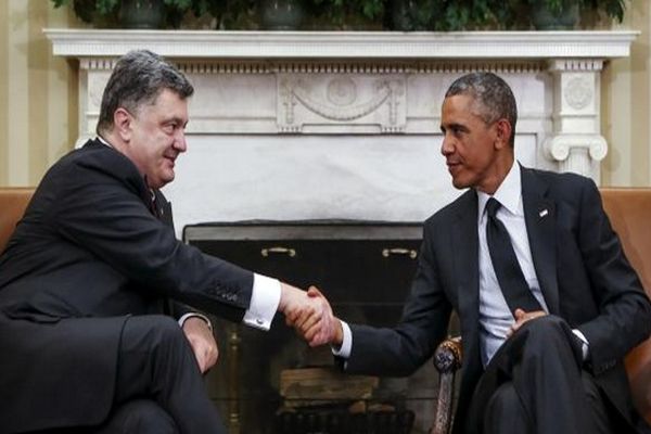 رئیس‌جمهور اوکراین از آمریکا به دلیل اعمال تحریم‌ها علیه 