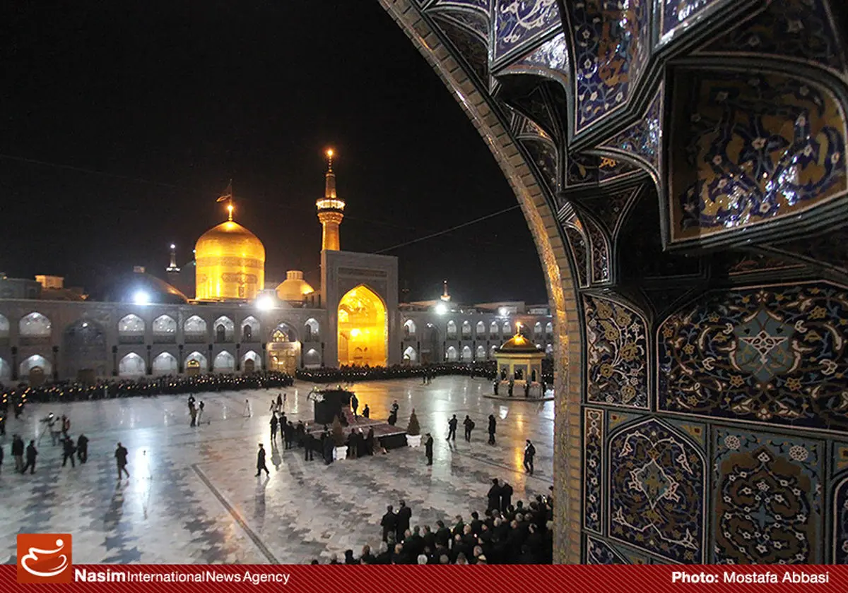 گزارش تصویری:: مراسم خطبه‌خوانی شب شهادت امام رضا(ع)