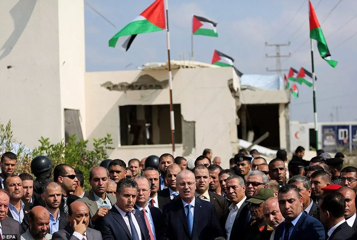 یک هیأت از "دولت وحدت ملی" فلسطین به غزه سفر می‌کند
