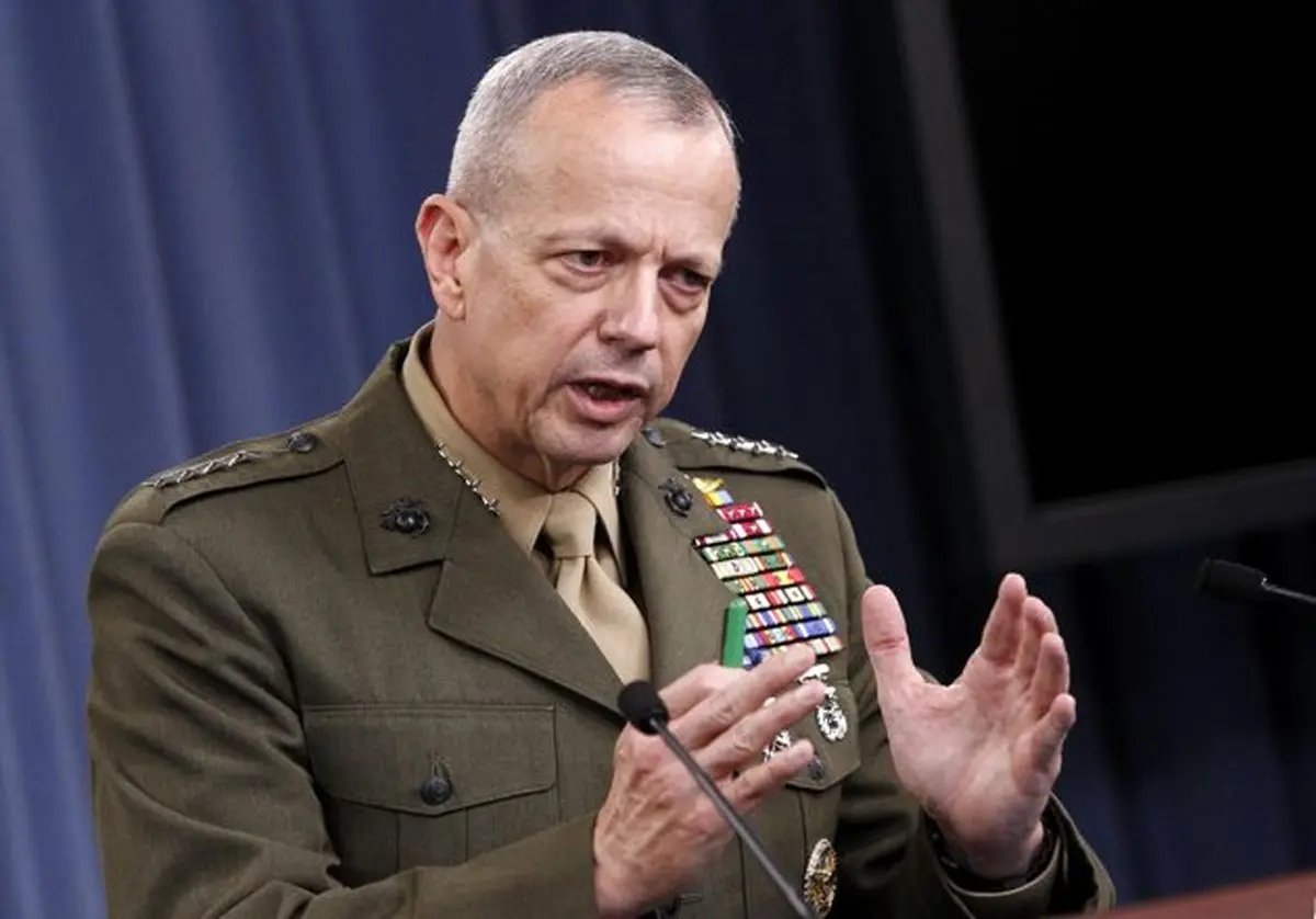 فرمانده ارشد آمریکایی: حملات زمینی ائتلاف ضد داعش در زمان مقتضی انجام می‌شود