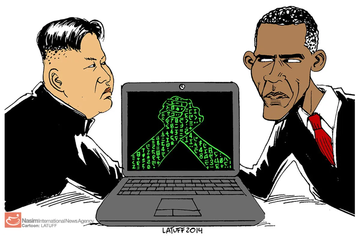 کاریکاتور:: جنگ مجازی