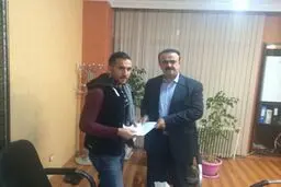 محمد آبشک راهی ملوان شد