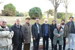 رئیس سازمان سینمایی به پشت صحنه فیلم 