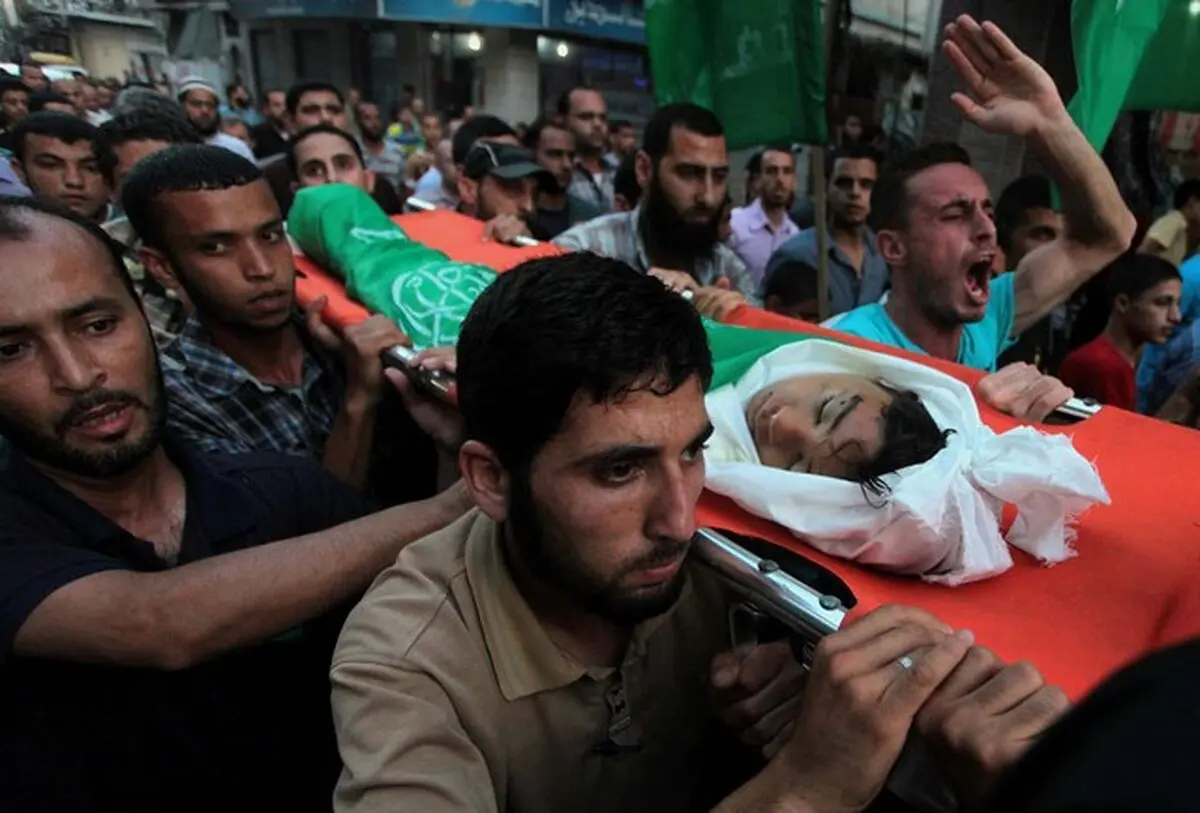 یک نوجوان فلسطینی در نوار غزه به شهادت رسید
