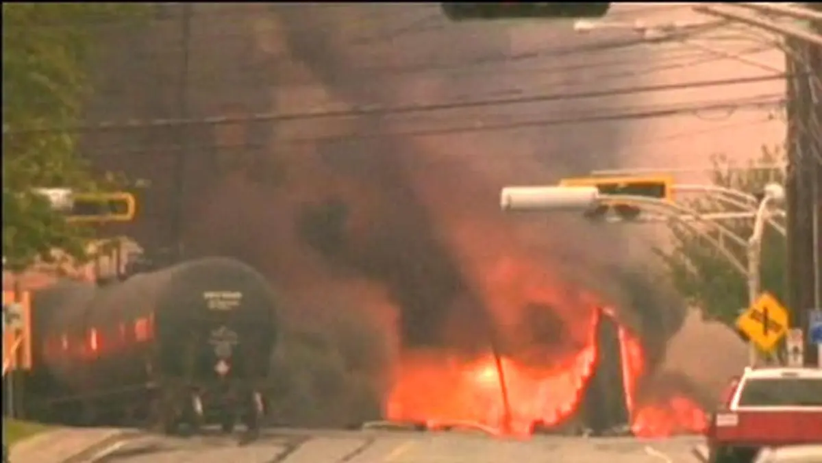 منابع خبری از انفجار در قطاری در قاهره خبر دادند