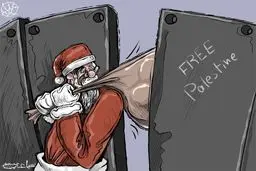 گزارش تصویری:: روایت کاریکاتوریست‌‌های جهان از آغاز سال نو میلادی