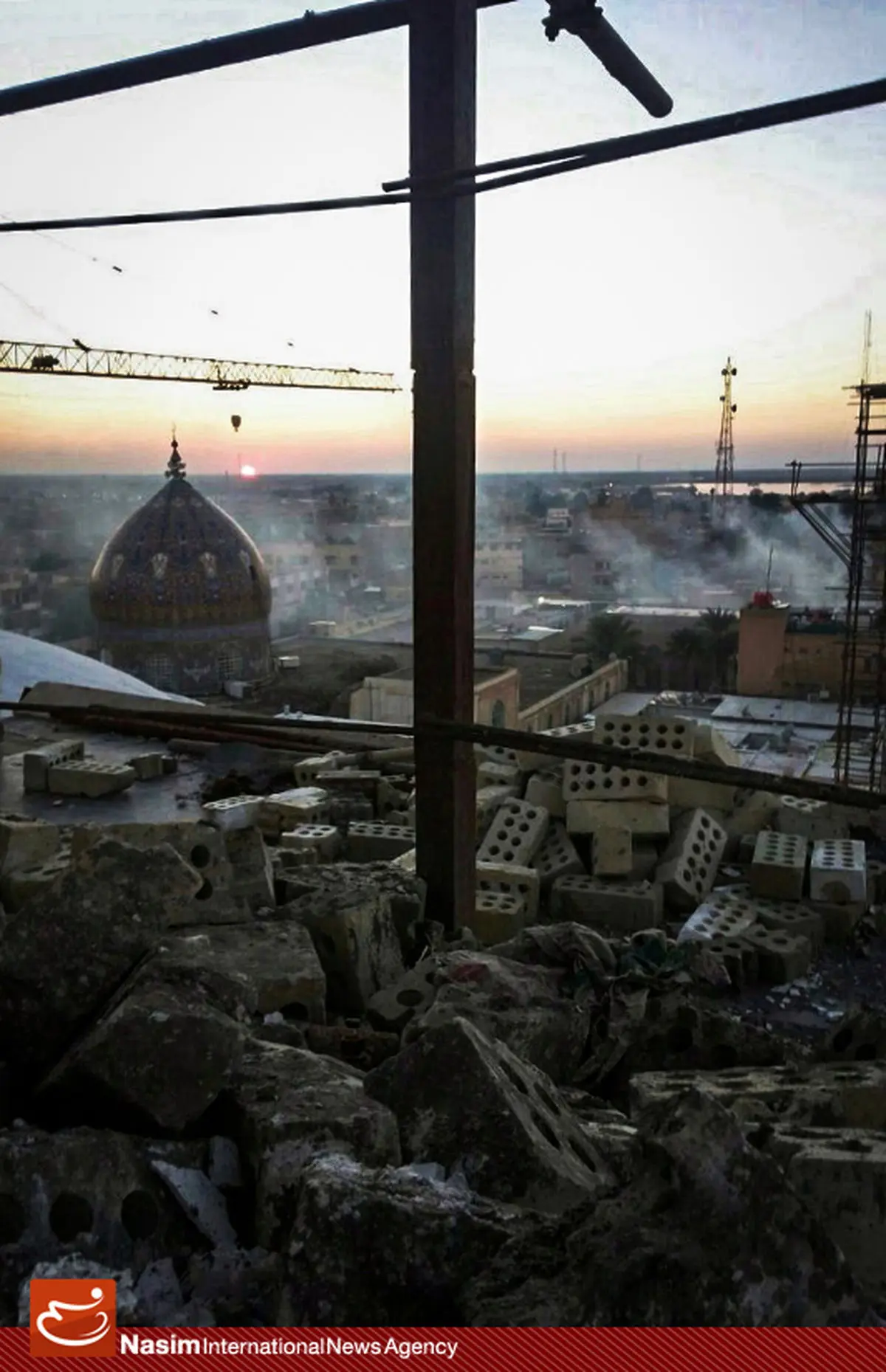 عکس خبری:: حمله خمپاره‌ای به اطراف حرمین عسکریین(ع) در سامرا