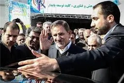 جهانگیری از روند اجرایی طرح ۵۵۰ هزار هکتاری مصوب سفر مقام معظم رهبری بازدید کرد