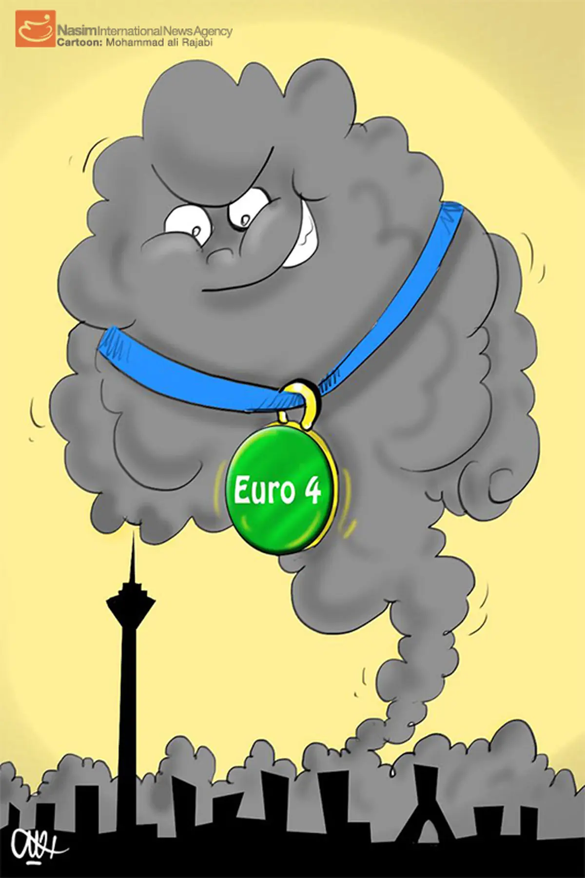 کاریکاتور:: آلودگی استاندارد