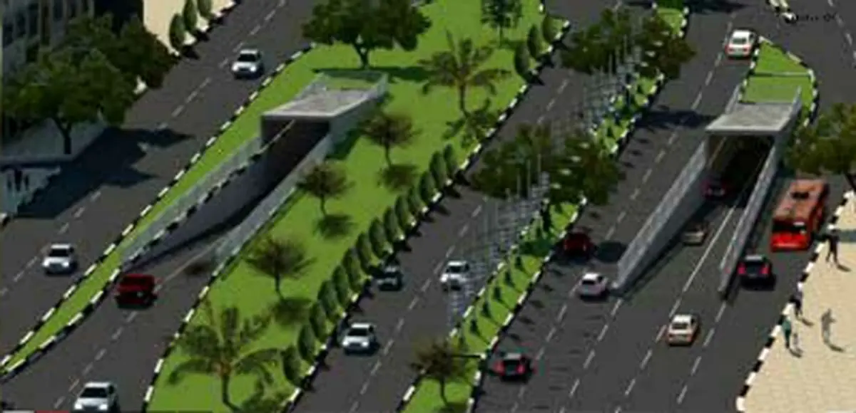 اولین زیرگذر اهواز به نام خلیج فارس افتتاح شد