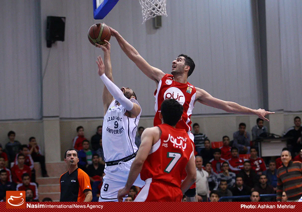 گزارش تصویری:: دیدار تیم‌های بسکتبال مهرام تهران و دانشگاه آزاد