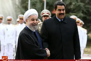 عکس خبری:: استقبال رسمی از رئیس جمهور ونزوئلا