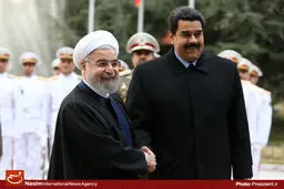 عکس خبری:: استقبال رسمی از رئیس جمهور ونزوئلا