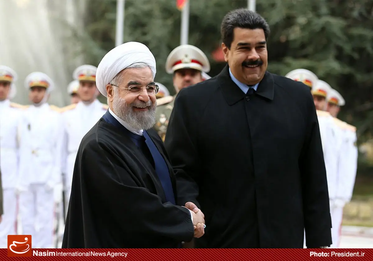 عکس خبری:: استقبال رسمی از رئیس جمهور ونزوئلا