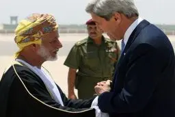 وزیر خارجه آمریکا برای دیدار با سلطان عمان وارد آلمان شد