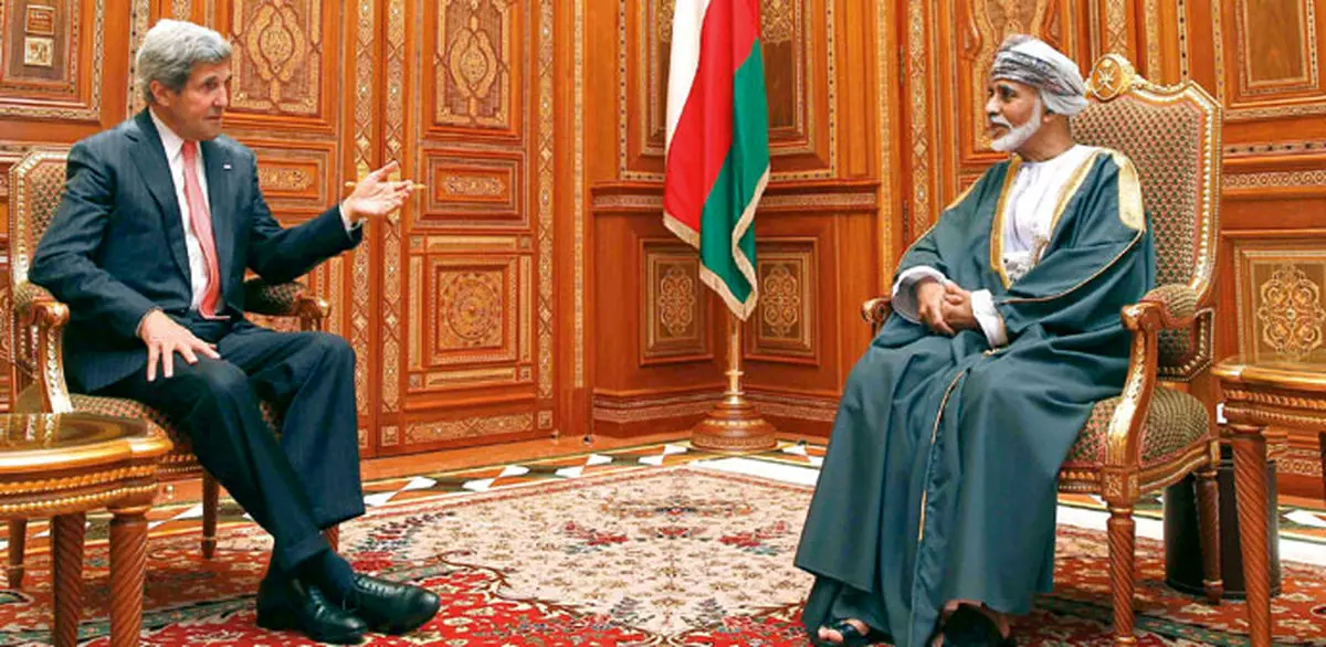 وزیر خارجه آمریکا با پادشاه عمان در شهر مونیخ آلمان دیدار کرد