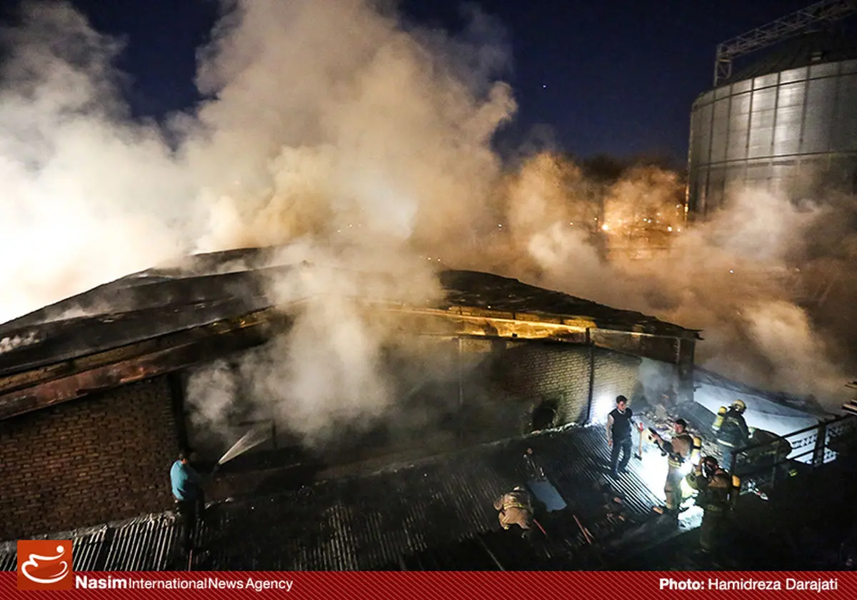 حریق خوابگاه دانشجویی در خیابان کریم خان حادثه آفرید