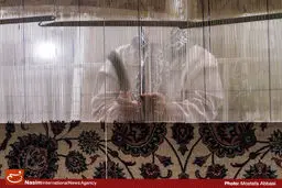 گزارش تصویری:: کارگاه فرش آستان قدس رضوی