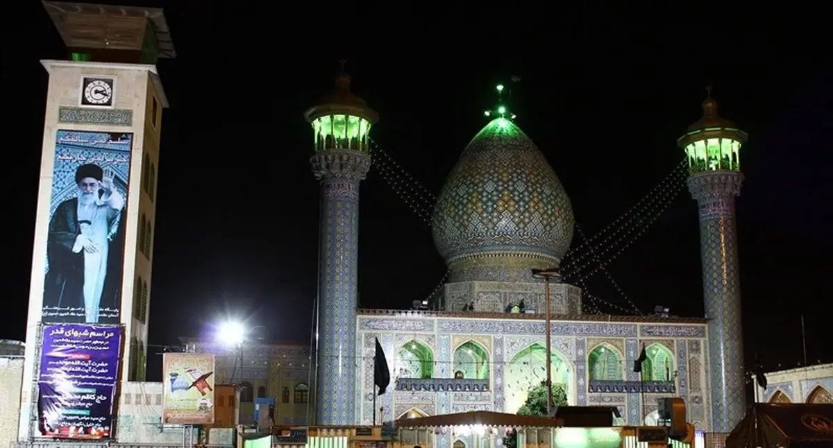 آستان سید علاالدین حسین‌(ع) غبارروبی شد