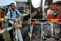 مقامات اندونزی از کشف دم هواپیمای سقوط کرده مالزیایی خبر دادند