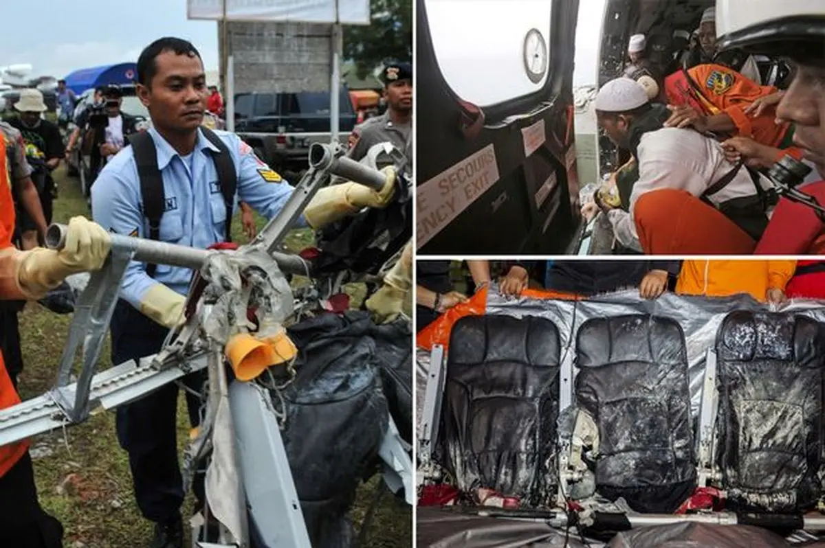 مقامات اندونزی از کشف دم هواپیمای سقوط کرده مالزیایی خبر دادند